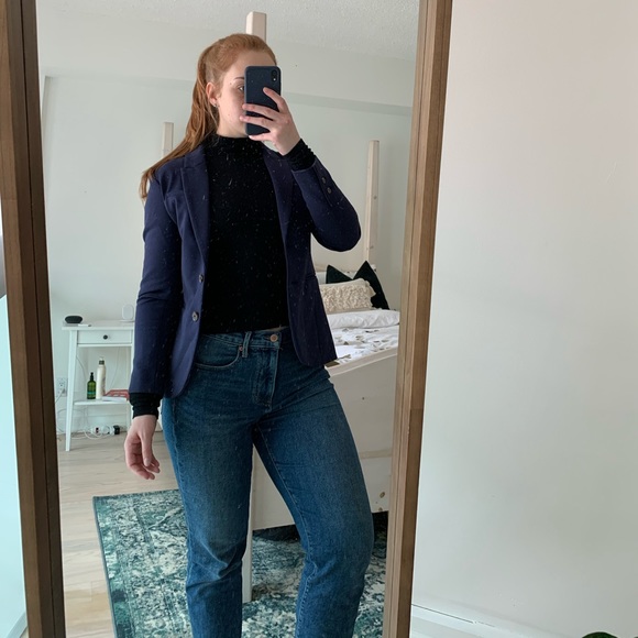 H&M Navy Blazer - Picture 1 of 3